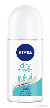 Nivea Dezodorant DRY FRESH 48h roll-on damski 50 ml