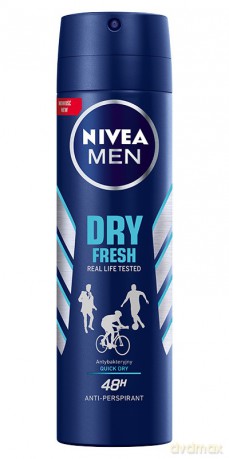 Nivea Dezodorant DRY FRESH spray męski 150 ml