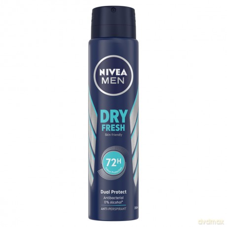 Nivea Dezodorant DRY FRESH spray męski 250 ml