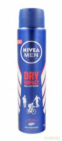 Nivea Dezodorant DRY IMPACT spray męski 250 ml