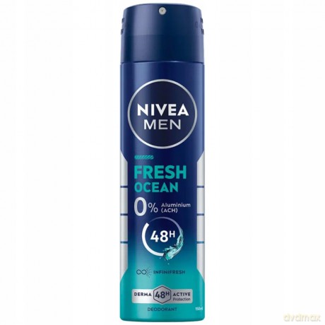 Nivea Dezodorant FRESH OCEAN spray męski 150 ml
