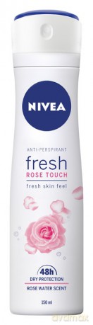 Nivea Dezodorant FRESH ROSE TOUCH 48h spray damski 150 ml