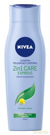 NIVEA Hair Care Szampon 2in1 CARE EXPRESS 250 ml