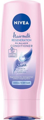 NIVEA Hair Milk pH Balance Odżywka mleczna regenerująca do włosów o normalnej strukturze 200 ml