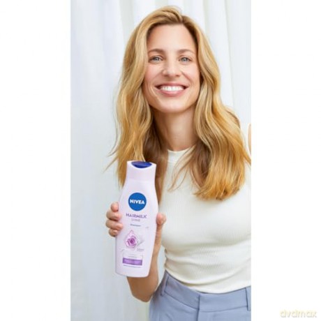 NIVEA Hair Milk Szampon mleczny do włosów matowych i zmęczonych 400 ml