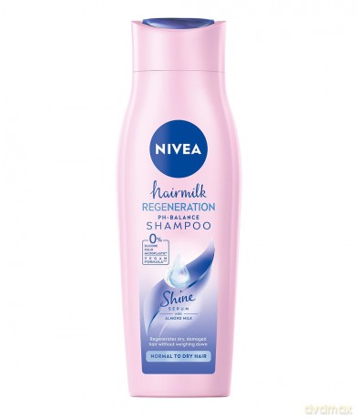 NIVEA Hair Milk Szampon mleczny do włosów suchych i zniszczonych 250 ml