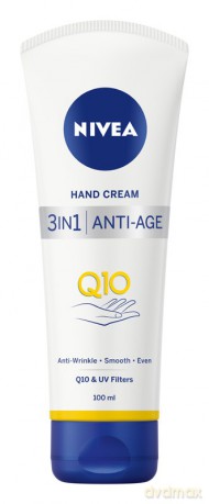 NIVEA Hand Cream Krem do rąk 3in1 Ant-Age Q10 100 ml