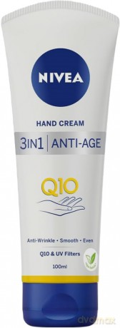 NIVEA Hand Cream Krem do rąk 3in1 Ant-Age Q10 100 ml