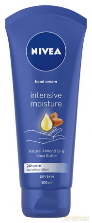 NIVEA Hand Cream Krem do rąk intensywnie nawilżający Intensive Moisture 100 ml