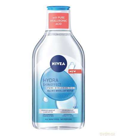 Nivea Hydra Skin Effect Płyn micelarny do demakijażu 400 ml