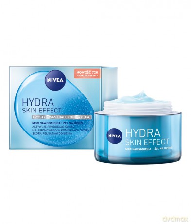 Nivea Hydra Skin Effect Żel do twarzy na dzień- Moc Nawodnienia 50 ml