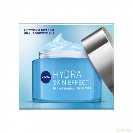 Nivea Hydra Skin Effect Żel do twarzy na dzień- Moc Nawodnienia 50 ml