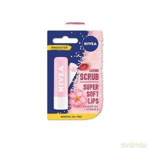 Nivea Lip Care Pielęgnujący Peeling do ust Rosehip Oil 4.8g
