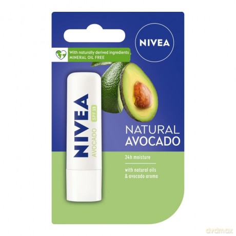 Nivea Lip Care Pomadka ochronna NATURAL AVOCADO 4.8g