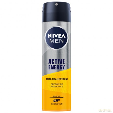 Nivea Men Dezodorant ACTIVE ENERGY spray męski 150 ml