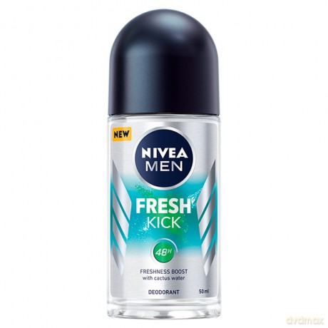 Nivea Men Dezodorant FRESH KICK roll-on męski 50 ml