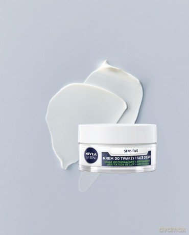 Nivea Men Krem do twarzy Sensitive 48h nawilżenia - skóra podrażniona 50 ml
