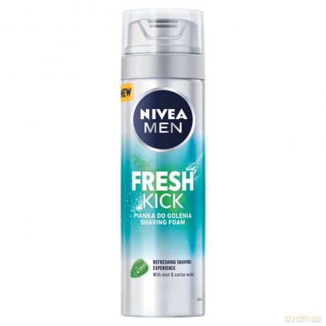 NIVEA MEN Pianka do golenia Fresh Kick 200 ml