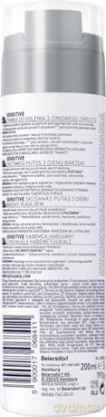 NIVEA MEN Sensitive Pianka do golenia 3-dniowego zarostu 200 ml