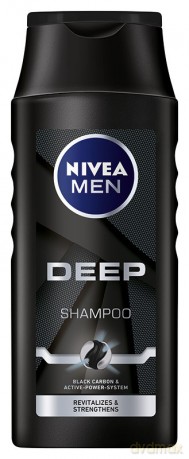 NIVEA Men Szampon do włosów DEEP rewitalizujący 400 ml