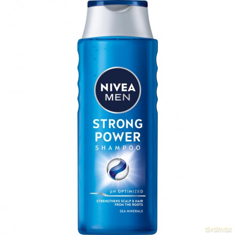 NIVEA Men Szampon do włosów wzmacniający Strong Power 400 ml