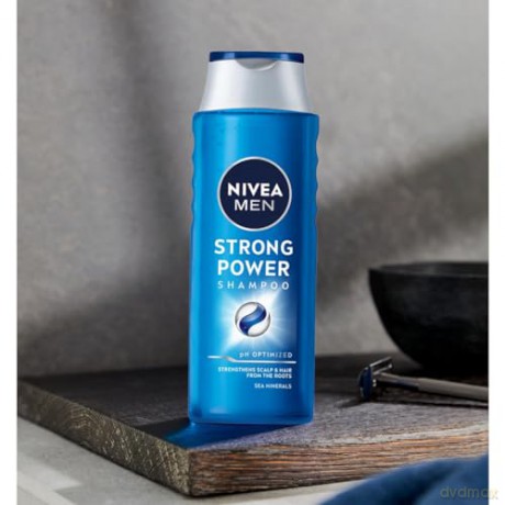 NIVEA Men Szampon do włosów wzmacniający Strong Power 400 ml