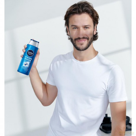 NIVEA Men Szampon do włosów wzmacniający Strong Power 400 ml