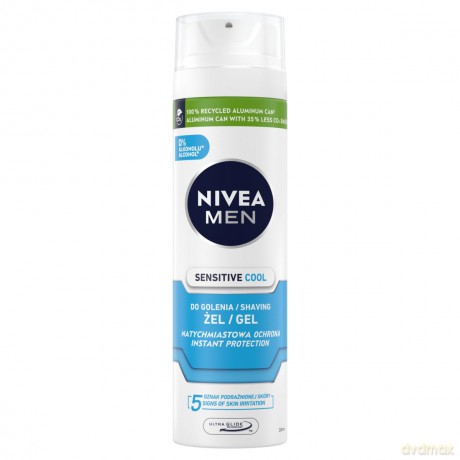NIVEA MEN Żel do golenia chłodzący Sensitive 200 ml