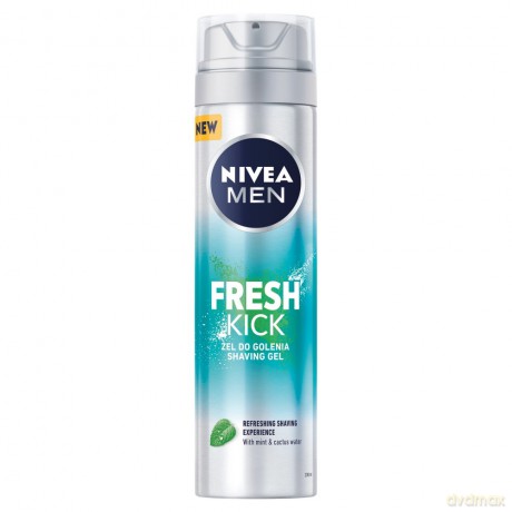NIVEA MEN Żel do golenia Fresh Kick 200 ml