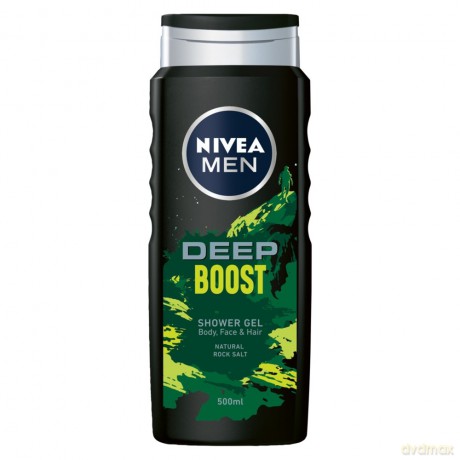 Nivea Men Żel pod prysznic Deep Boost 500 ml