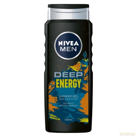 Nivea Men Żel pod prysznic Deep Energy 500 ml