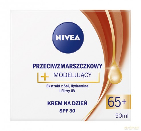 Nivea Przeciwzmarszczkowy Krem modelujący 65+ na dzień 50 ml