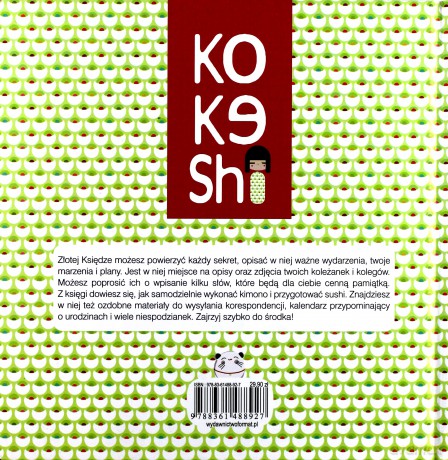 Złota księga kokeshi  - Parot Annalore [KSIĄŻKA]