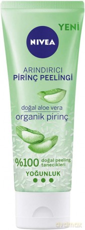 NIVEA Rice Scrub Purify Peeling ryżowy z Bio Aloesem 75 ml