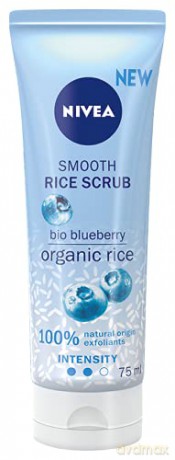 NIVEA Rice Scrub Smooth Peeling ryżowy z Bio Borówkami 75 ml