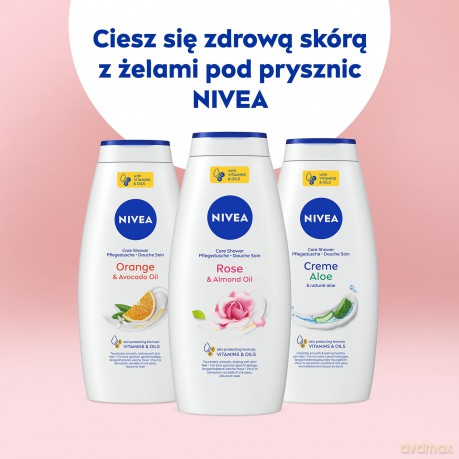 Nivea Soft Care Shower Żel pod prysznic Rose 750 ml