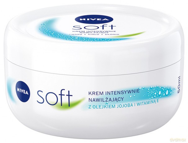 Nivea Soft Krem intensywnie nawilżający do twarzy ,ciała i dłoni 50 ml