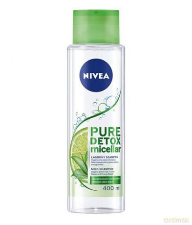Nivea Szampon Micelarny Pure Detox 400 ml