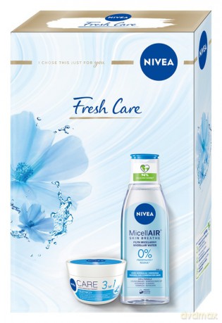 Nivea Zestaw prezentowy Fresh Care (krem 3w1 do twarzy 100 ml+płyn micelarny n/m 200 ml)