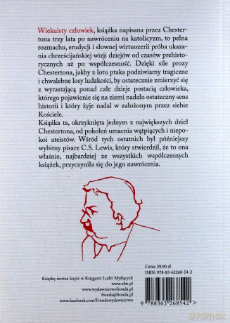 Wiekuisty Człowiek - Gilbert Keith Chesterton [KSIĄŻKA]