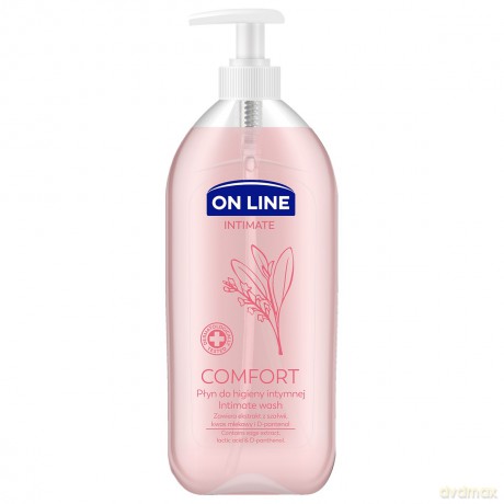 On Line Intimate Płyn do higieny intymnej Comfort z szałwią 500 ml