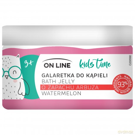 On Line Kids Time Galaretka do kąpieli dla dzieci - zapach arbuza 230 ml