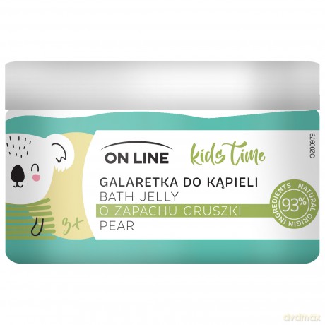 On Line Kids Time Galaretka do kąpieli dla dzieci - zapach gruszki 230 ml