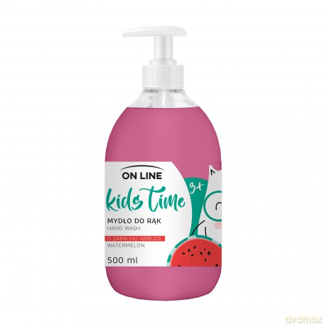 On Line Kids Time Mydło do rąk w płynie dla dzieci - zapach arbuza 500 ml