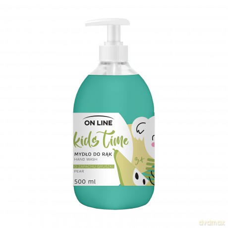 On Line Kids Time Mydło do rąk w płynie dla dzieci - zapach gruszki 500 ml