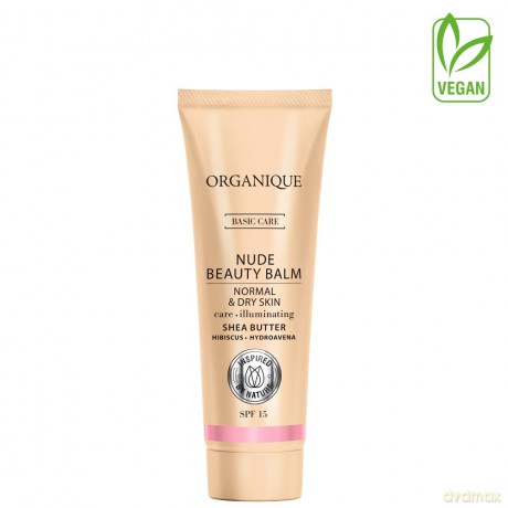 ORGANIQUE Basic Care Krem upiększający Nude Beauty Balm - cera sucha i normalna 30 ml
