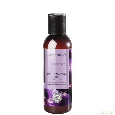 ORGANIQUE Black Orchid Olej do kąpieli i masażu 125 ml