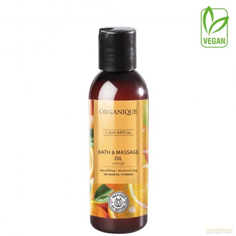 ORGANIQUE Care Ritual Olej do kąpieli i masażu Orange 125 ml