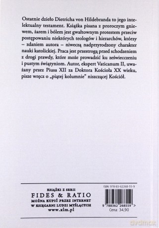 Spustoszona Winnica - Dietrich Von Hildebrand [KSIĄŻKA]