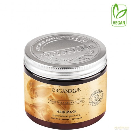 ORGANIQUE Naturals Argan Shine Maska do włosów 200 ml